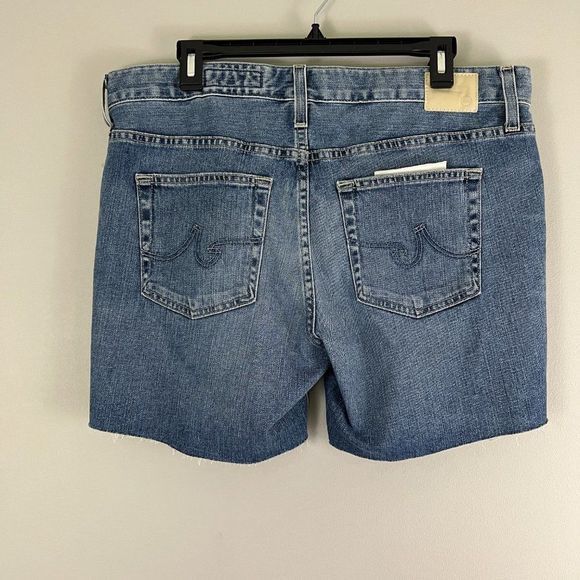 NWOT ADRIANO GOLDSCHMIED Becke Cutoff Denim Shorts, (Size 32) - Picture 7 of 12